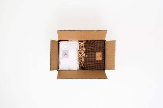 Cotton Boxers Plaid and Bolt Bundle